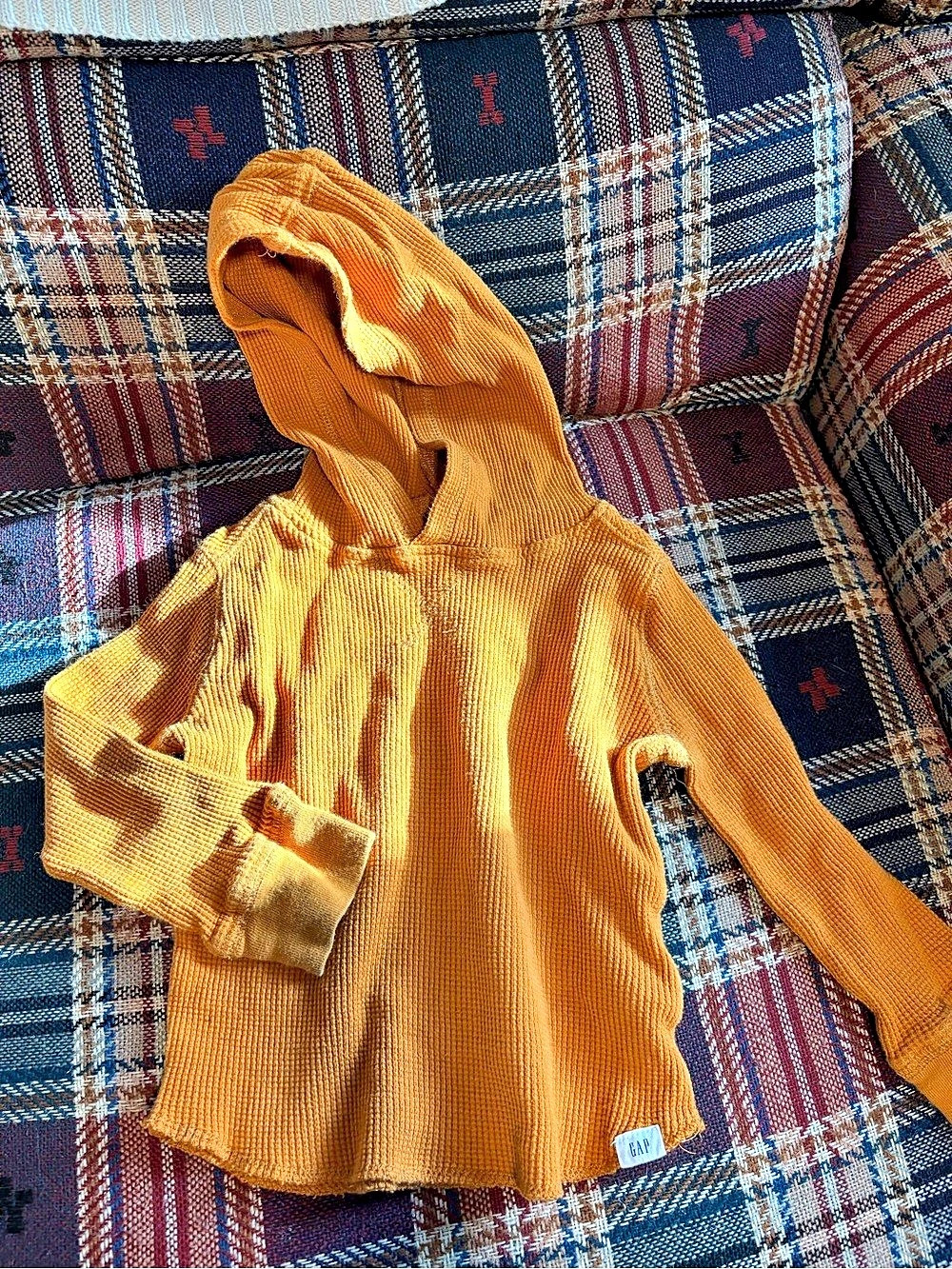 Gap Kids Orange Hooded Sweater
